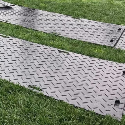 تشک های باتلاقی چمن مصنوعی HDPE دسترسی موقت برای تجهیزات سنگین