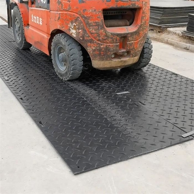 تشک های حفاظتی زمینی HDPE تشک جاده ای مسیر ساخت و ساز سنگین موقت