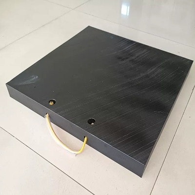لنت‌های بیرون‌گر جرثقیل مربعی سفارشی‌شده بلوک فاصله‌گیر پلاستیکی پدهای HDPE Outrigger
