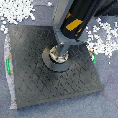 500×500 میلی‌متر HDPE لنت‌های تثبیت‌کننده لنت ایمنی پاشنه پا جرثقیل