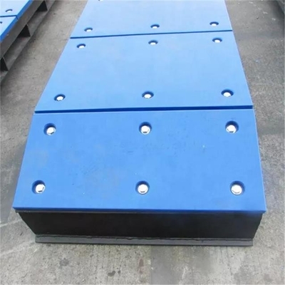 پدهای جلوی گلگیر پلاستیکی مهندسی خمیده سپرهای اسکله دریایی UHMWPE