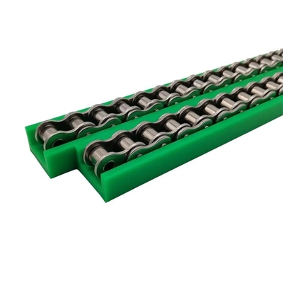 راهنماهای زنجیر نقاله پلی اتیلن ریل راهنما خطی UHMWPE مقاوم در برابر سایش