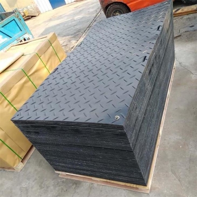 تشک های محافظ زمینی پلاستیکی کامپوزیت HDPE جاده ای 4x8 فوت