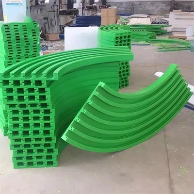 نوار پوشیدنی پلی اتیلن اسلات نوار نقاله پلاستیکی UHMWPE ریل مسیر راهنما