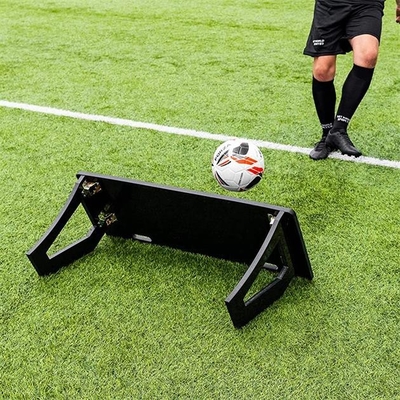 دیوار تمرینی فوتبال تاشو HDPE تخته تربیتی فوتبال قابل حمل پلاستیکی