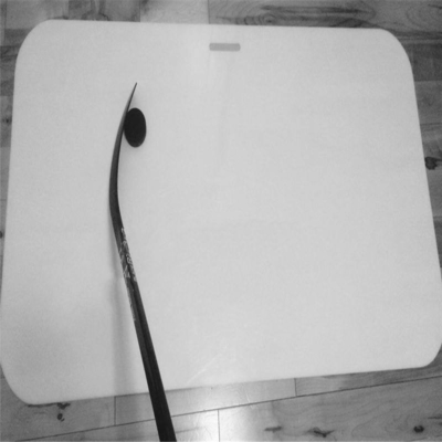 تخته های تمرینی هاکی روی یخ پلاستیکی پلی اتیلن با چگالی بالا 24 &quot;X48&quot;