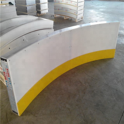 4x8 فوت قابل حمل HDPE پلاستیکی یخ مانع میدان هاکی تیراندازی تخته داشیر