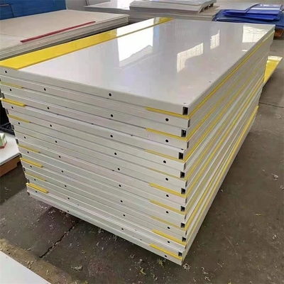 4x8 فوت قابل حمل HDPE پلاستیکی یخ مانع میدان هاکی تیراندازی تخته داشیر