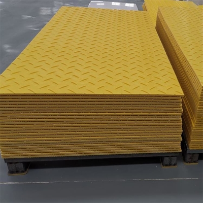 ورق های حفاظتی زمینی HDPE 2*8 فوت تشک های دسترسی موقت جاده برای ساخت و ساز