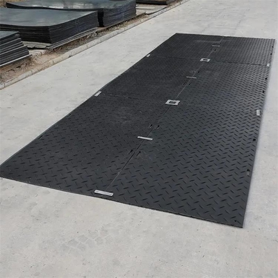 تشک های حفاظتی زمینی HDPE تشک جاده ای مسیر ساخت و ساز سنگین موقت