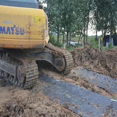 تشک های حفاظتی زمینی HDPE تشک جاده ای مسیر ساخت و ساز سنگین موقت