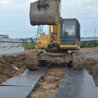 تخته های محافظ زمین پلاستیکی 4x8 فوت تشک های مسیر HDPE برای کارهای سنگین