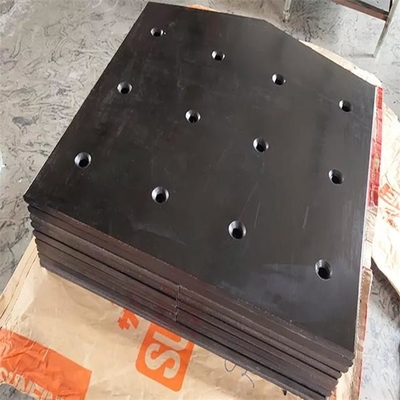 ورق پوششی ذغال سنگ UHMWPE ورق پلی اتیلن مشکی سفارشی نچسب
