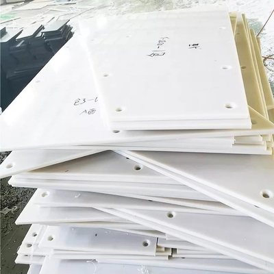 ورق آستر انبار ذغال سنگ سیلوهای پلاستیکی UHMWPE ورق خود روانکاری سفید
