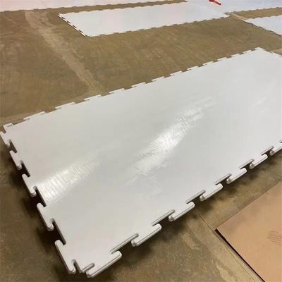 کفپوش اسکیت غلتکی UHMWPE 1200*1000 میلی متری زمین یخ مصنوعی هاکی
