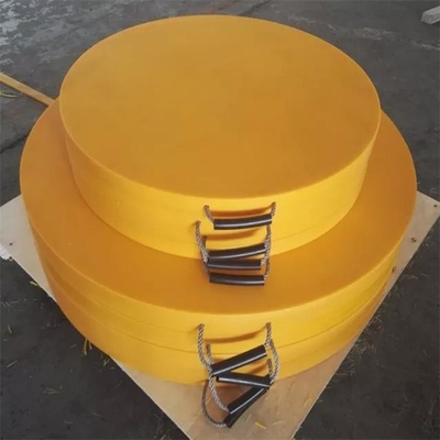 لنت‌های ساپورت ساق بیرونی تشک کامیون پلاستیکی گرد HDPE مقاوم در برابر سایش