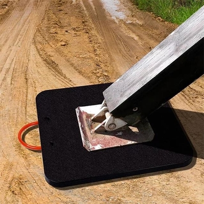 لنت‌های بیرون‌گر جرثقیل مربعی سفارشی‌شده بلوک فاصله‌گیر پلاستیکی پدهای HDPE Outrigger