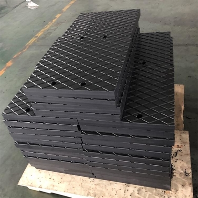 ظرفیت تحمل فشار قوی پدهای بیرونی HDPE بلوک جک صفحه