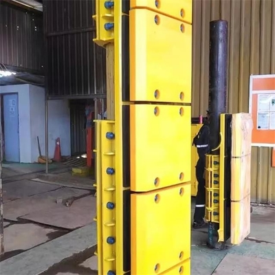 تخته گلگیر کشتی مخروطی داک پلاستیکی UHMWPE برای پدهای محافظ قایق بندری
