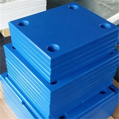 پدهای جلوی گلگیر پلاستیکی مهندسی خمیده سپرهای اسکله دریایی UHMWPE