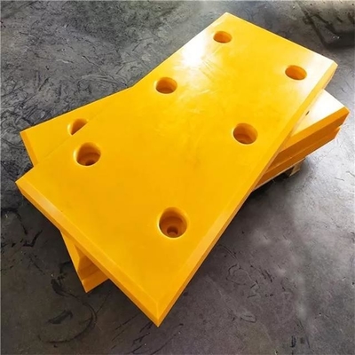 صفحه جلو پلاستیکی ساخت اسکله سخت UHMWPE صفحه گلگیر گوشه کشتی
