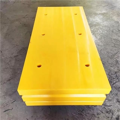 صفحه جلو پلاستیکی ساخت اسکله سخت UHMWPE صفحه گلگیر گوشه کشتی