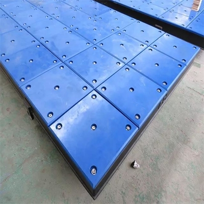 پنل دریایی پلاستیکی آبی ضد آب پدهای گلگیر اسکله UHMWPE برای گلگیر اسکله