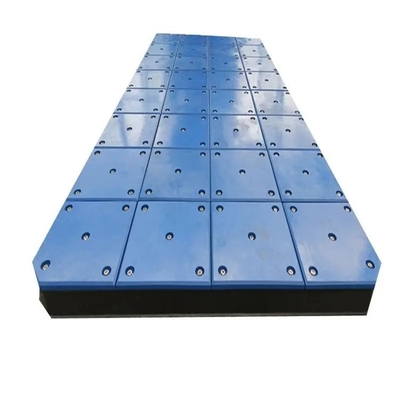 مقاومت در برابر ضربه UHMWPE Arch Marine Fender Facing Panels For Construction Port Sea