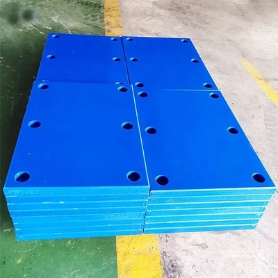 گلگیرهای قوس درگاه باز سلولی UHMWPE کامپوزیت آبی برای گلگیرهای دریایی لاستیکی