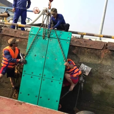 پانل گلگیر پلاستیکی HDPE ضد خوردگی تخته های محافظ بالشتک داک
