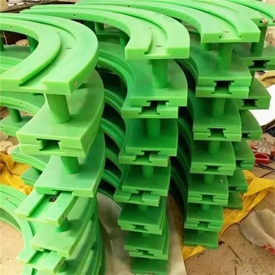 راهنما پلی اتیلن UHMWPE نوارهای پوشیدنی راهنما زنجیره پلاستیکی برای تسمه نقاله