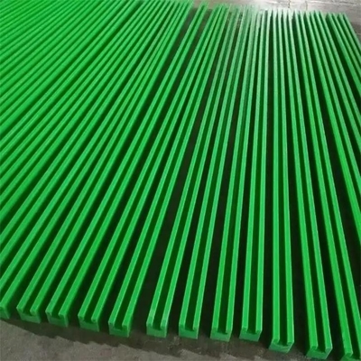 راهنماهای زنجیر نقاله پلی اتیلن ریل راهنما خطی UHMWPE مقاوم در برابر سایش