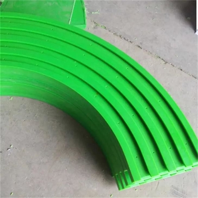 راهنمای نوار نقاله قطعات ماشینکاری پلی اتیلن ریل پلاستیکی UHMWPE مسیر کشویی مسیر منحنی
