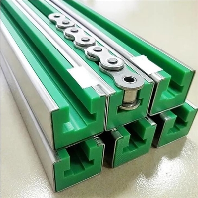راهنماهای زنجیر نقاله پلی اتیلن ریل راهنما خطی UHMWPE مقاوم در برابر سایش