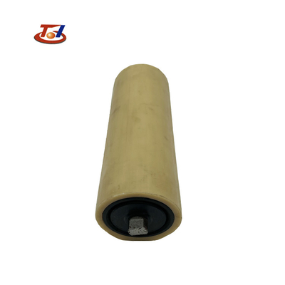 غلتک های بیکار برگشت نوار نقاله پلاستیکی UHMWPE سیاه با کارایی بالا