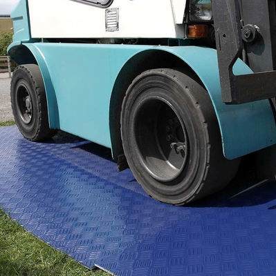 Hdpe Uhmwpe 12.7mm پلاستیکی حفاظتی زمین تشک ورق برای جاده موقت