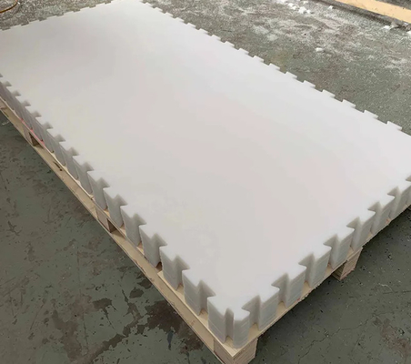 ساخته شده در چین زیرزمینی زمین فوتبال زمین فوتبال ساحل به ساحل قابل حمل مصنوعی UHMWPE ورق آیس رنک اجاره