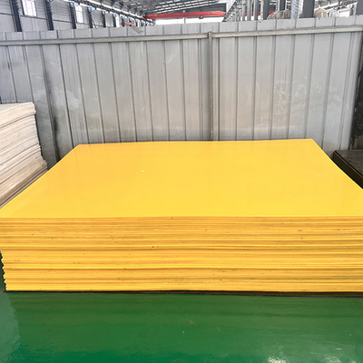 مقاومت در برابر پوشیدن ورق های پلاستیکی UHMWPE مقاومت شیمیایی عالی قدرت کششی بالا